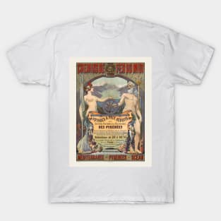 Chemins de fer du Midi France Vintage Poster 1900 T-Shirt